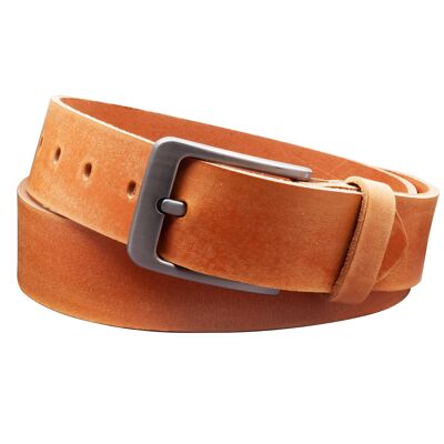40 mm belt Honed leather model EH565-GE-Cognac