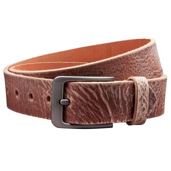 Ceinture 40 mm Cuir Adouci modèle EH565-GE-Rustic 2