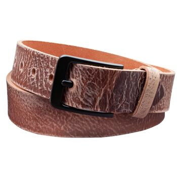 Ceinture 40 mm Cuir Adouci modèle EH57-GE-Rustic 1