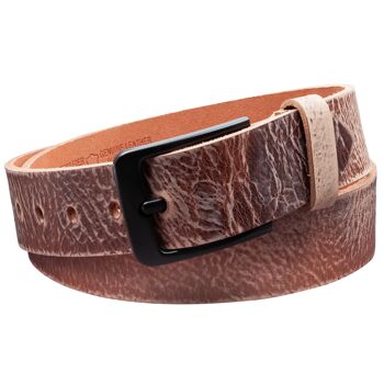 Ceinture 40 mm Cuir Adouci modèle EH57-GE-Rustic 3