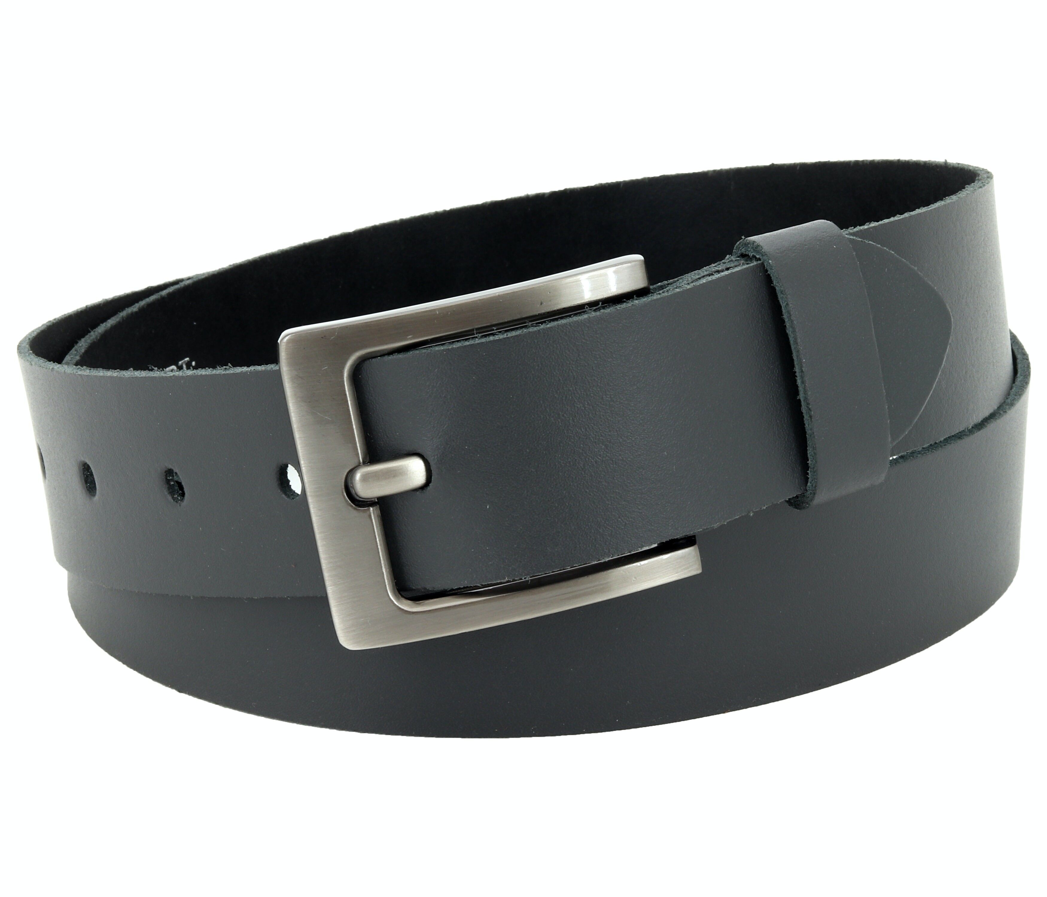 Cintura 40 mm in pelle crosta modello EH51-SL-Grey