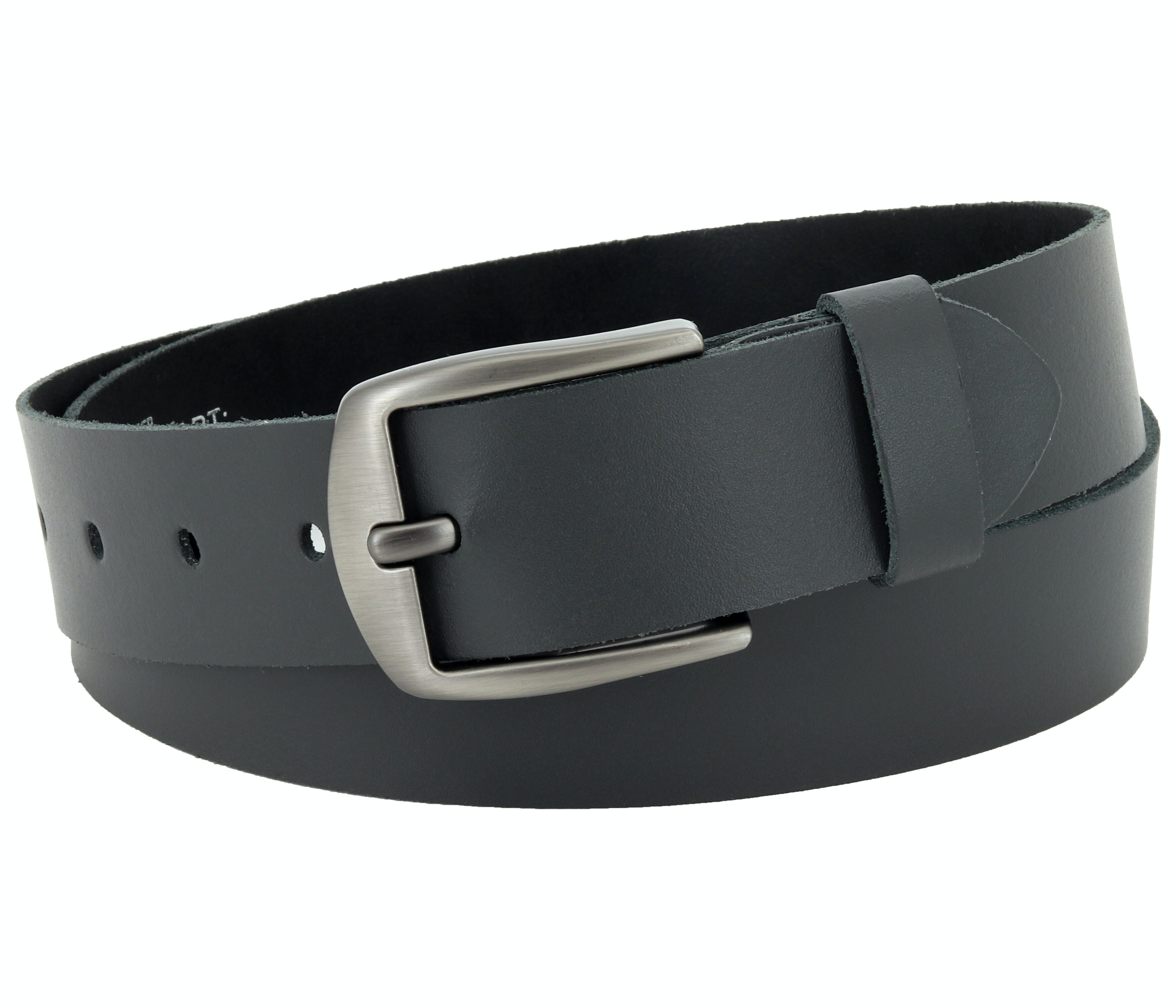 Cintura 40 mm in pelle crosta modello EH510-SL-Grey