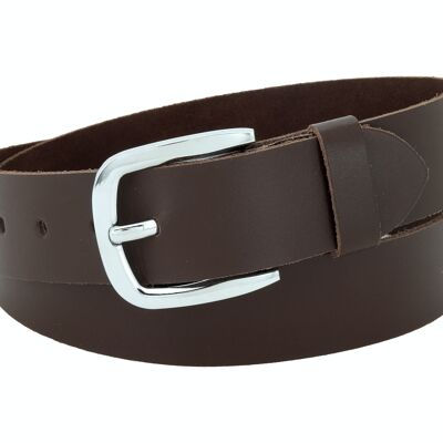 40 mm belt split leather model EH516-SL-Dark Brown