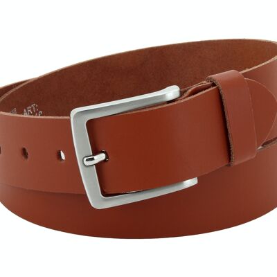 Wholesale 40 mm belt full leather model EH560-VL-cognac for your shop