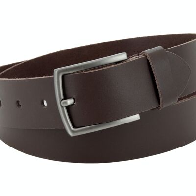 40 mm belt split leather model EH519-SL-Dark Brown
