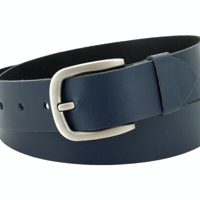 40 mm belt split leather model EH52-SL-dark blue