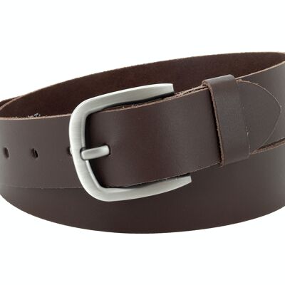 40 mm belt split leather model EH52-SL-Dark Brown