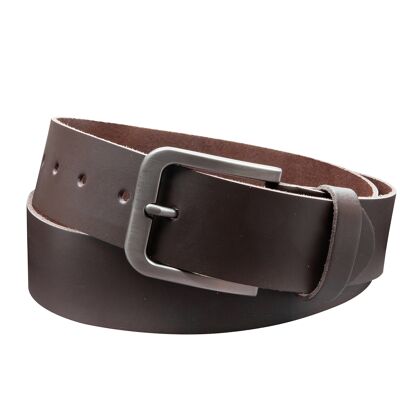 40 mm belt split leather model EH520-SL-Dark Brown