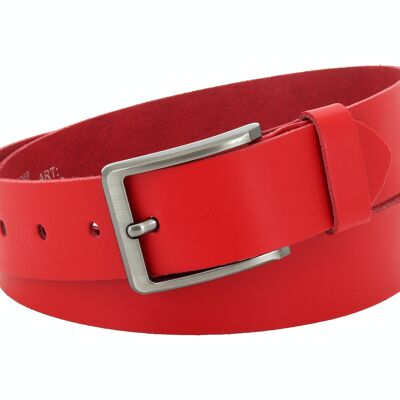 40 mm belt split leather model EH521-SL-Red