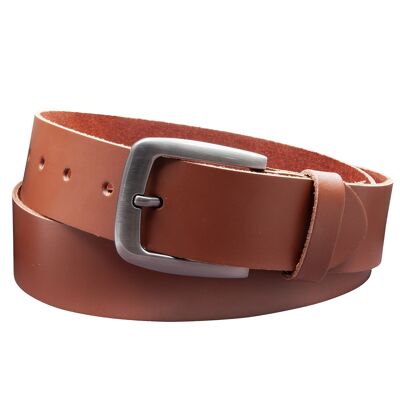 40 mm belt split leather model EH524-SL-Light brown