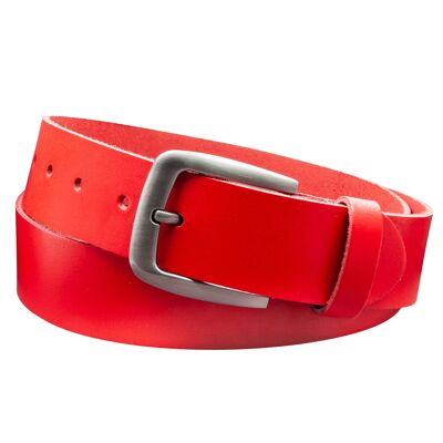 40 mm belt split leather model EH524-SL-Red
