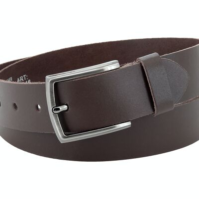 40 mm belt split leather model EH526-SL-Dark Brown