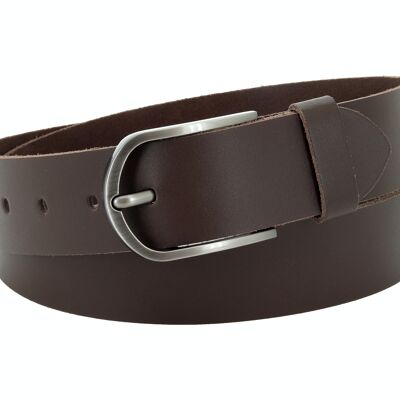 40 mm belt split leather model EH527-SL-Dark Brown