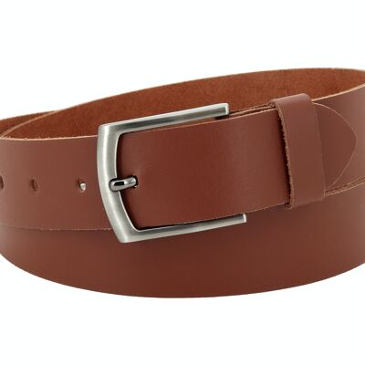 40 mm belt split leather model EH529-SL-Light brown