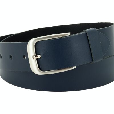 40 mm belt split leather model EH551-SL-Navy blue