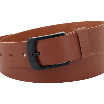 40 mm belt split leather model EH558-SL-Light brown