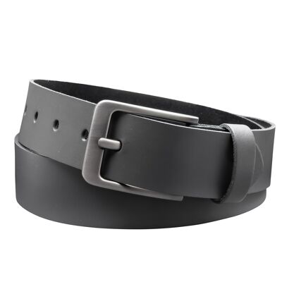 Ceinture 40 mm en croûte de cuir modèle EH565-SL-Gris