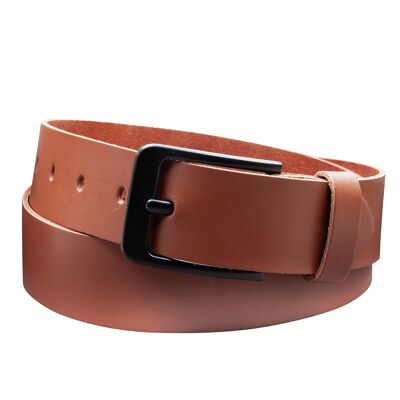 40 mm belt split leather model EH57-SL-Light brown