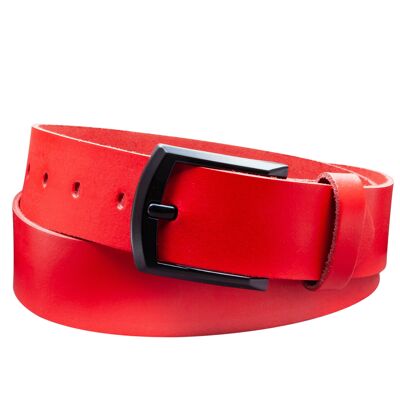 40 mm belt split leather model EH59-SL-Red