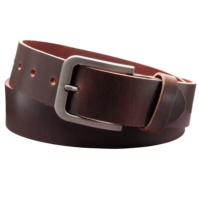 40 mm belt full leather model EH520-VL-dark brown