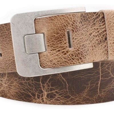 45 mm belt Rustic leather model EH61-RL-Light brown