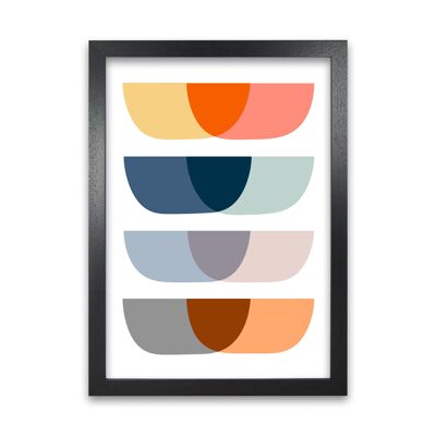 Abstract Mid Century Design Original