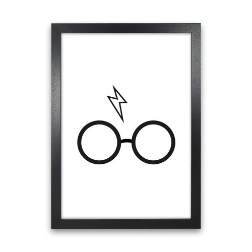 Compra Stampa artistica da parete con occhiali e cicatrice di Harry Potter  all'ingrosso