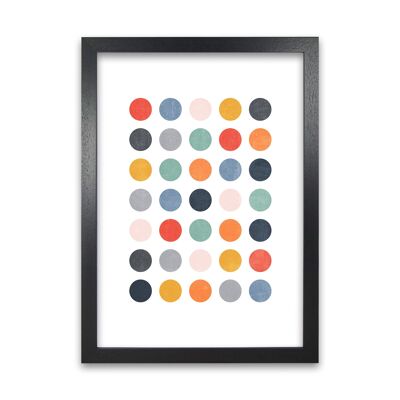 Scandi Dots Texture Print Original