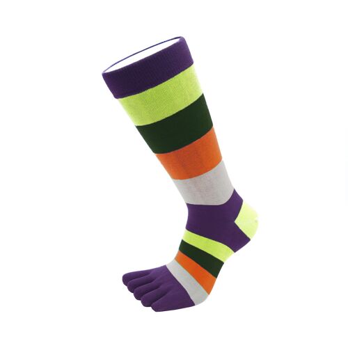 TOETOE® - Essential Men Fashion Mid-Calf Cotton Toe Socks