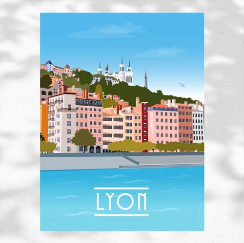 Carte postale - Lyon
