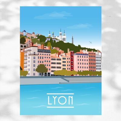 Postkarte - Lyon