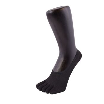 TOETOE® - Chaussettes à orteils couvre-pieds unies en soie essentielles de tous les jours 8