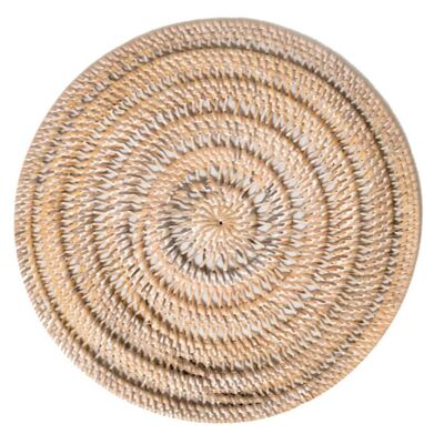 Tischset (2er-/4er-/6er-Set) 35 cm | Platzset | Platzdeckchen ILUH aus Rattan