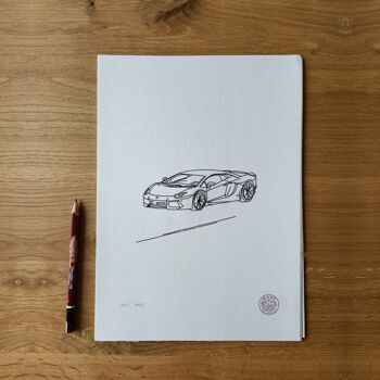 Illustration "automobile" - différents modèles 4
