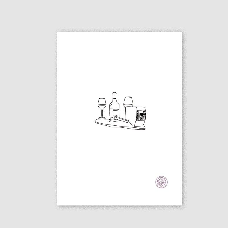 Illustration "county forever"