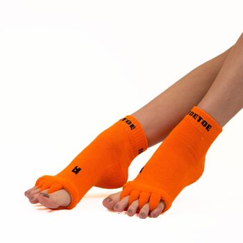 TOETOE® - Chaussettes à orteils en coton avec séparateur d'orteils santé 2