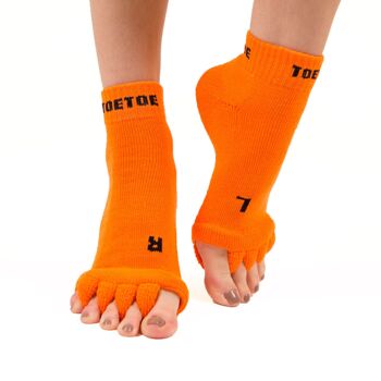 TOETOE® - Chaussettes à orteils en coton avec séparateur d'orteils santé 4