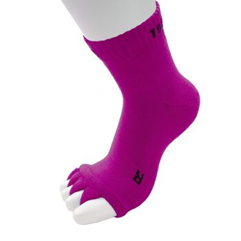 TOETOE® - Chaussettes à orteils en coton avec séparateur d'orteils santé 10