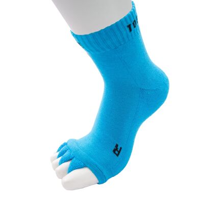 TOETOE® Health Cotton Toe Separator Toe Socks - Turquoise