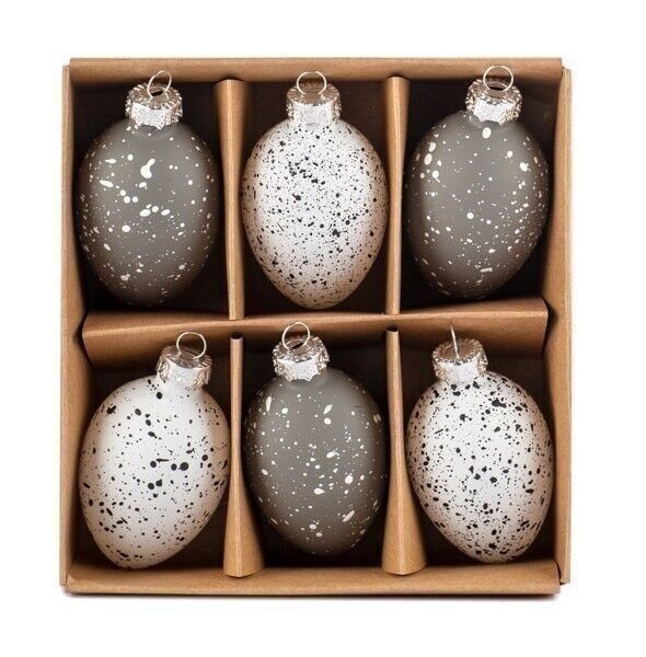 Gris d'œuf 2 sortes. 6cm UE 48