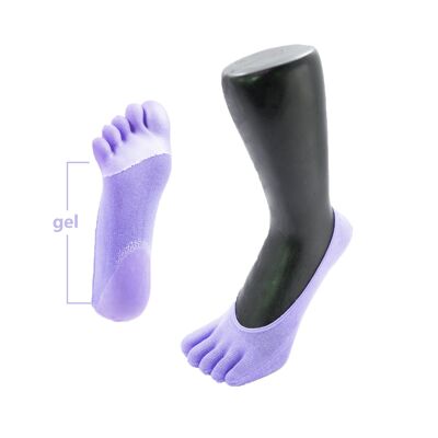 TOETOE® Health Gel Toe Socks - Lilac
