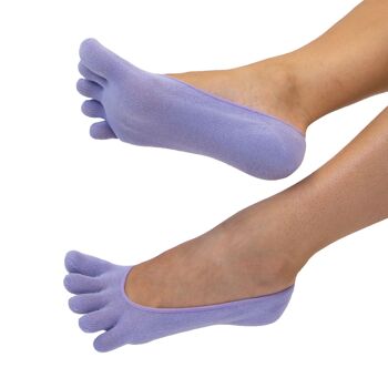 Chaussettes TOETOE® Health Gel Toe - Lilas 2