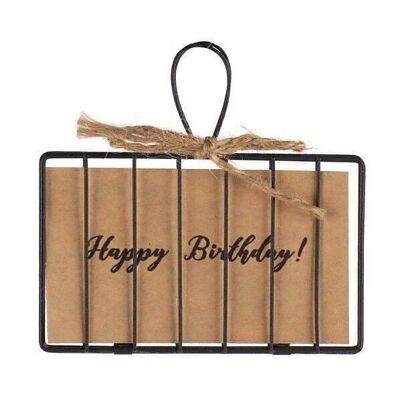 Sac fil "Happy Birthday" 9x8 cm UE 8