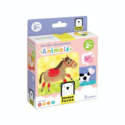On-the-Go Puzzles Animals 2+