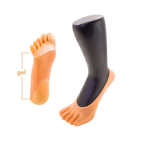 Buy wholesale TOETOE® Health Gel Toe Socks - Orange
