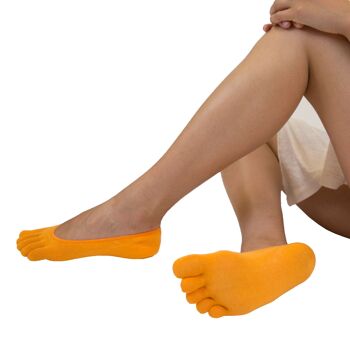 Chaussettes TOETOE® Health Gel Toe - Orange 3