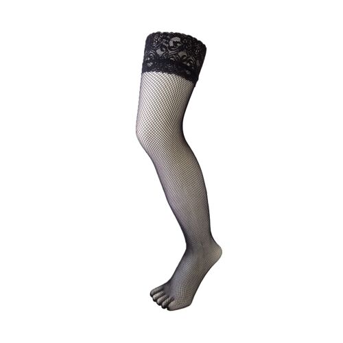 TOETOE® - Legwear Fishnet Hold up Toe Socks