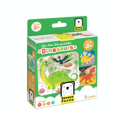 Puzzle in movimento Dinosauri 3+