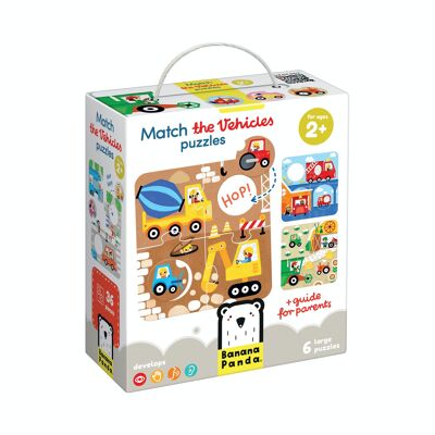 Abbina i veicoli Puzzle 2+