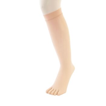 TOETOE® - Chaussettes montantes en nylon uni Legwear 6